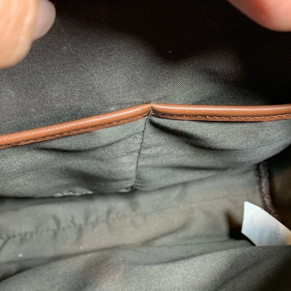 Aldo brown crossbody messenger bag - Picture 6 of 13
